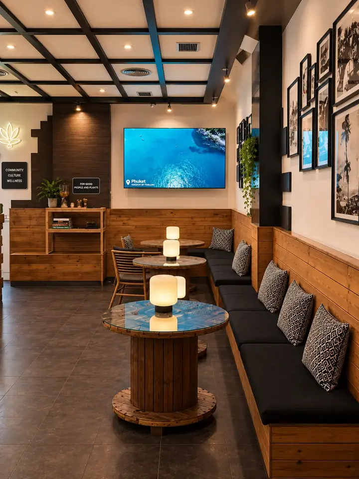 Salón principal de Asociación Estigia en Chamberí